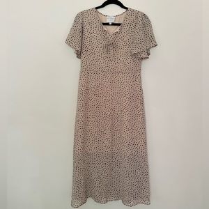 Hayden Polka Dot Midi Dress